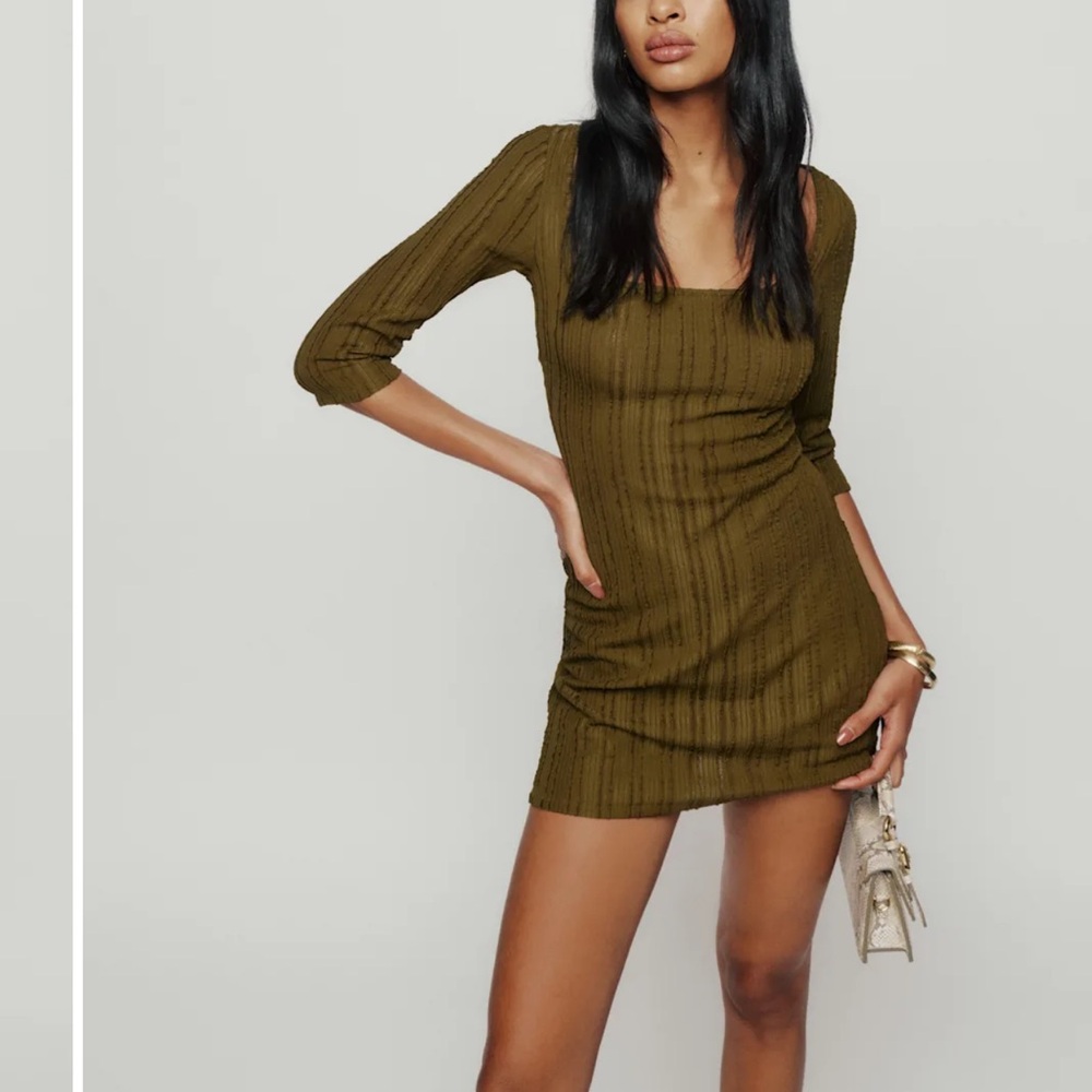 Reformation Olive Mini Dress